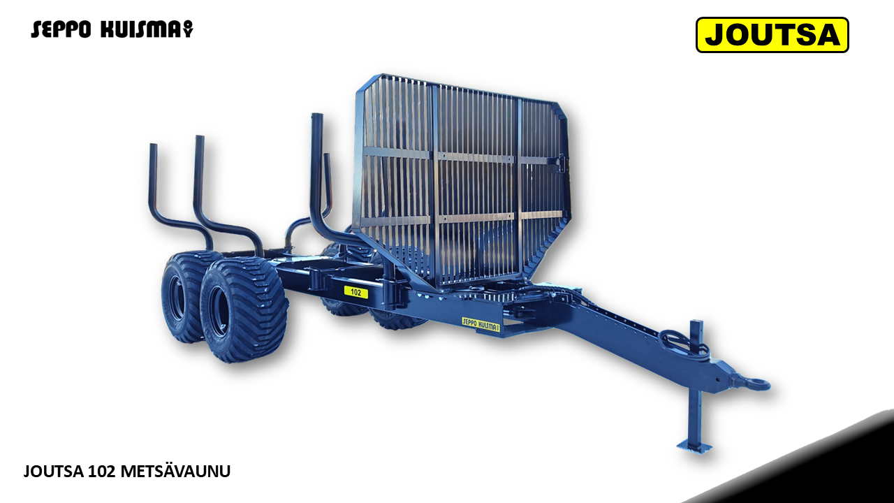 Joutsa 102 metsävaunu vakiovarustein